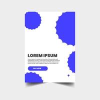 Minimalist style cover template, Ideal design for social media, cover, banner, flyer. vector