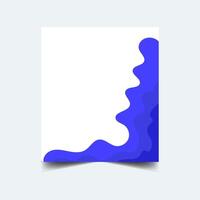 Minimalist style cover template, Ideal design for social media, cover, banner, flyer. vector