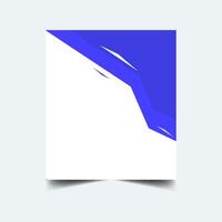 Minimalist style cover template, Ideal design for social media, cover, banner, flyer. vector