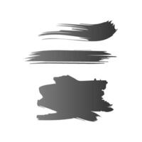 Set of paint brush stroke, ink splatter and artistic design elements. Dirty watercolor texture, box, frame, grunge background, splash or creative shape for social media. Abstract drawing. vector