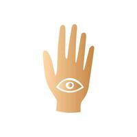 Hand pose, Cartoon human palms and wrist vector