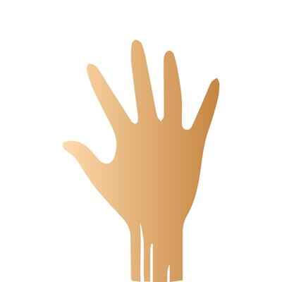 Hand pose, Cartoon human palms and wrist