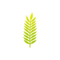 Green leaf icon, Elements design for natural, eco, vegan, bio label vector