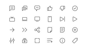 Web icon set. Website set icon . for computer and mobile vector