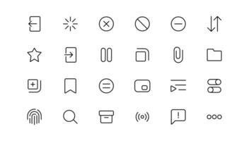 Web icon set. Website set icon . for computer and mobile vector