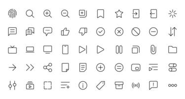 Web icon set. Website set icon . for computer and mobile vector