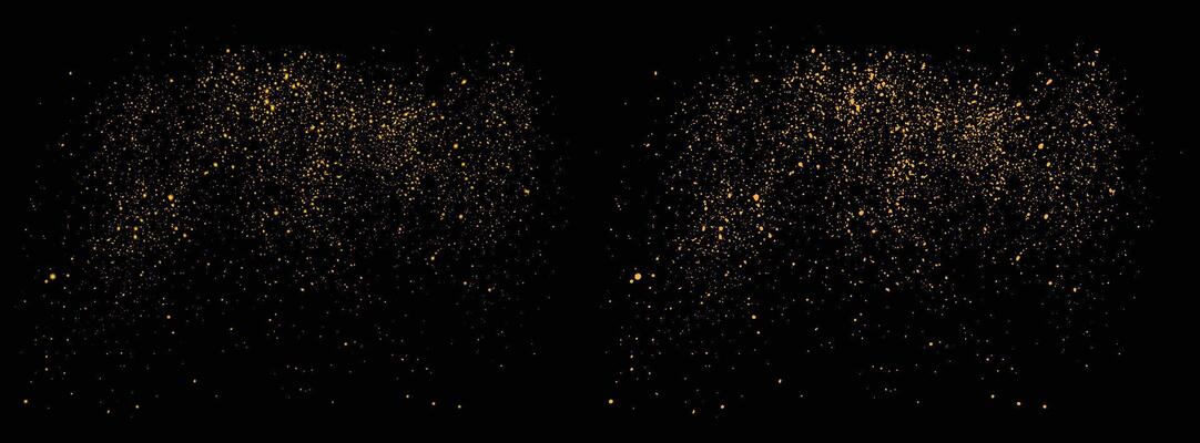 Luxury gold glitter background bokeh splatter texture illustration