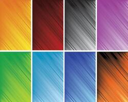 Modern colorful gradient background with crossing lines vector