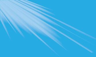 Shining light burst with blue color background vector