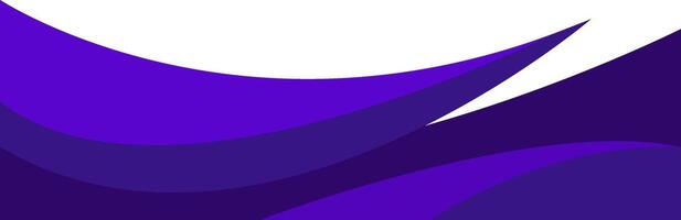 Header footer blue curve abstract style border frame illustration banner background design vector