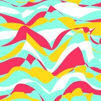 Modern abstract shape wavy lines background vector