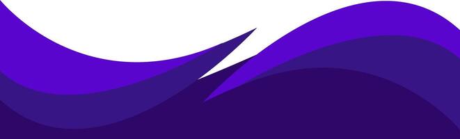 Header footer blue curve abstract style border frame illustration banner background design vector