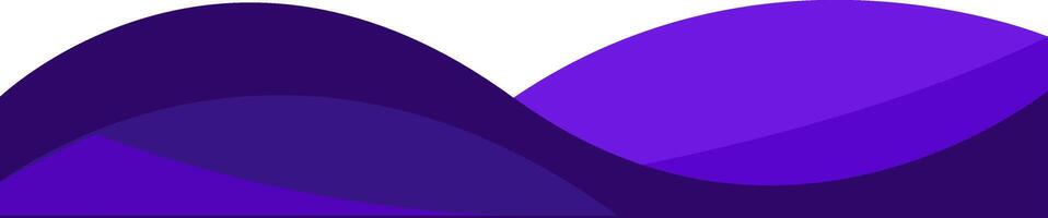 Header footer blue curve abstract style border frame illustration banner background design vector