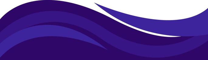 Header footer blue curve abstract style border frame illustration banner background design vector