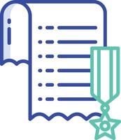 file outline color illustration vector