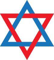 the star of david vector