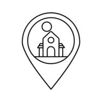 location icon design vector