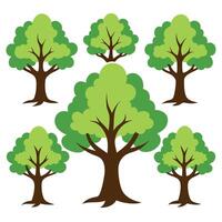 Set tree. high resolution set tree vector