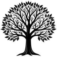 Set tree. high resolution set tree vector