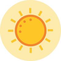 Sun Colorful Icon Design vector