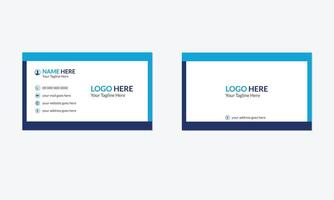 business card template vector