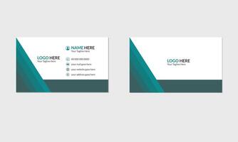 business card template vector