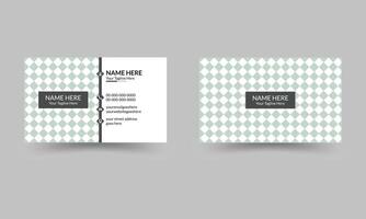 business card template vector