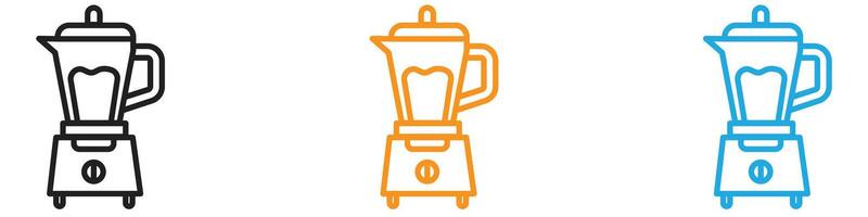 Blender icon logo set collection for web app ui vector
