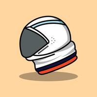Astronaut Helmet Illustration vector