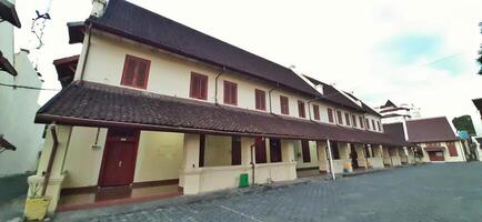 Fort Rotterdam or Benteng Ujung Pandang is a fort inherited from the Gowa-Tallo Kingdom built in 1545. Fort Rotterdam is located in the center of Makassar city. South Sulawesi, Indonesia July 15 2024 photo