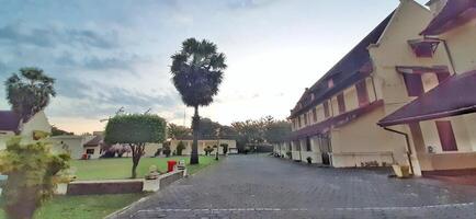 Fort Rotterdam or Benteng Ujung Pandang is a fort inherited from the Gowa-Tallo Kingdom built in 1545. Fort Rotterdam is located in the center of Makassar city. South Sulawesi, Indonesia July 15 2024 photo