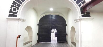 Fort Rotterdam or Benteng Ujung Pandang is a fort inherited from the Gowa-Tallo Kingdom built in 1545. Fort Rotterdam is located in the center of Makassar city. South Sulawesi, Indonesia July 15 2024 photo