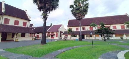Fort Rotterdam or Benteng Ujung Pandang is a fort inherited from the Gowa-Tallo Kingdom built in 1545. Fort Rotterdam is located in the center of Makassar city. South Sulawesi, Indonesia July 15 2024 photo
