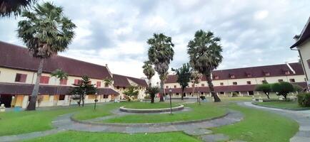 Fort Rotterdam or Benteng Ujung Pandang is a fort inherited from the Gowa-Tallo Kingdom built in 1545. Fort Rotterdam is located in the center of Makassar city. South Sulawesi, Indonesia July 15 2024 photo