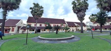 Fort Rotterdam or Benteng Ujung Pandang is a fort inherited from the Gowa-Tallo Kingdom built in 1545. Fort Rotterdam is located in the center of Makassar city. South Sulawesi, Indonesia July 15 2024 photo