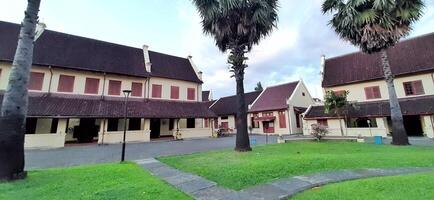 Fort Rotterdam or Benteng Ujung Pandang is a fort inherited from the Gowa-Tallo Kingdom built in 1545. Fort Rotterdam is located in the center of Makassar city. South Sulawesi, Indonesia July 15 2024 photo