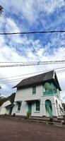 View of around Villa Yuliana Museum is a Dutch heritage building which has been converted into a museum for storing historical objects. Watansoppeng, Soppeng, South Sulawesi, Indonesia - June 29 2024 photo