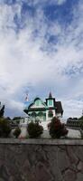 View of around Villa Yuliana Museum is a Dutch heritage building which has been converted into a museum for storing historical objects. Watansoppeng, Soppeng, South Sulawesi, Indonesia - June 29 2024 photo