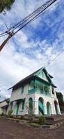 View of around Villa Yuliana Museum is a Dutch heritage building which has been converted into a museum for storing historical objects. Watansoppeng, Soppeng, South Sulawesi, Indonesia - June 29 2024 photo