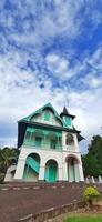 View of around Villa Yuliana Museum is a Dutch heritage building which has been converted into a museum for storing historical objects. Watansoppeng, Soppeng, South Sulawesi, Indonesia - June 29 2024 photo