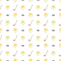 Seamless sport pattern. Background with sports icons vector