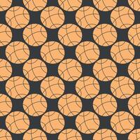 Seamless sport pattern. Background with sports icons vector