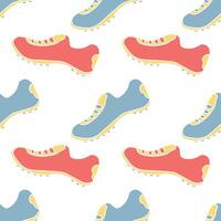 Seamless sport pattern. Background with sports icons vector