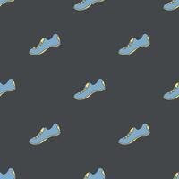 Seamless sport pattern. Background with sports icons vector