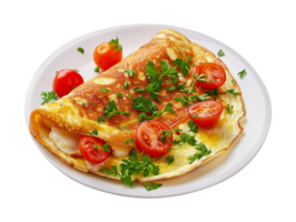 omelet with vegetables png