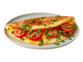 omelet with vegetables png