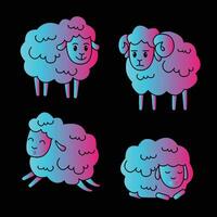 The Illustration of Sheep Gradient vector