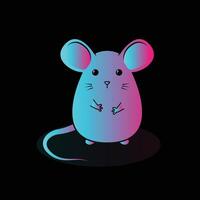 The Illustration of Mouse Gradient vector