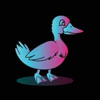 The Illustration of Duck Gradient vector
