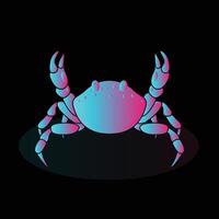 The Illustration of Crab Gradient vector